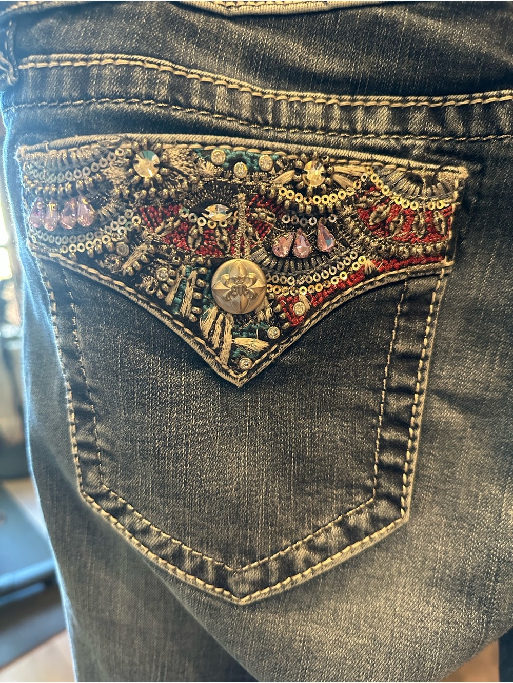 Miss Me Jeans 31/34 - Picture 4 of 6